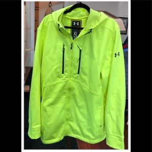 Under Armor Safety Green Jacket